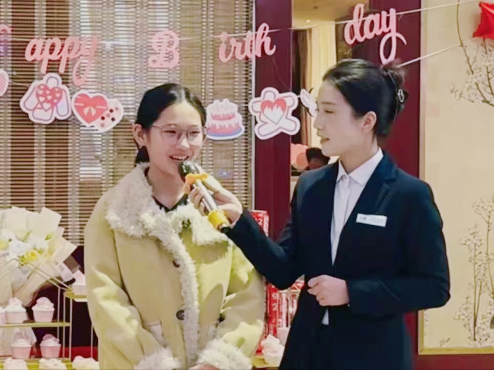 人生第一次，主持夢的初次綻放